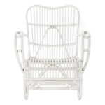 Κουνιστή Καρέκλα DKD Home Decor Λευκό 75 x 85 x 85 cm