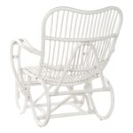 Κουνιστή Καρέκλα DKD Home Decor Λευκό 75 x 85 x 85 cm