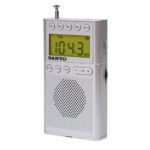 Ψηφιακό Φορητό Ραδιόφωνο Sanyo Ασημί AM/FM