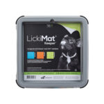 Ταΐστρα σκύλων Lickimat Indoor Keeper Γκρι πολυπροπυλένιο