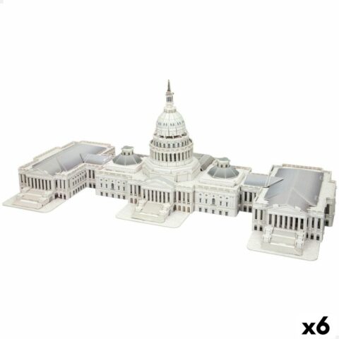 3D Παζλ Colorbaby Capitolio 126 Τεμάχια 52,5 x 20,5 x 23,5 cm (x6)