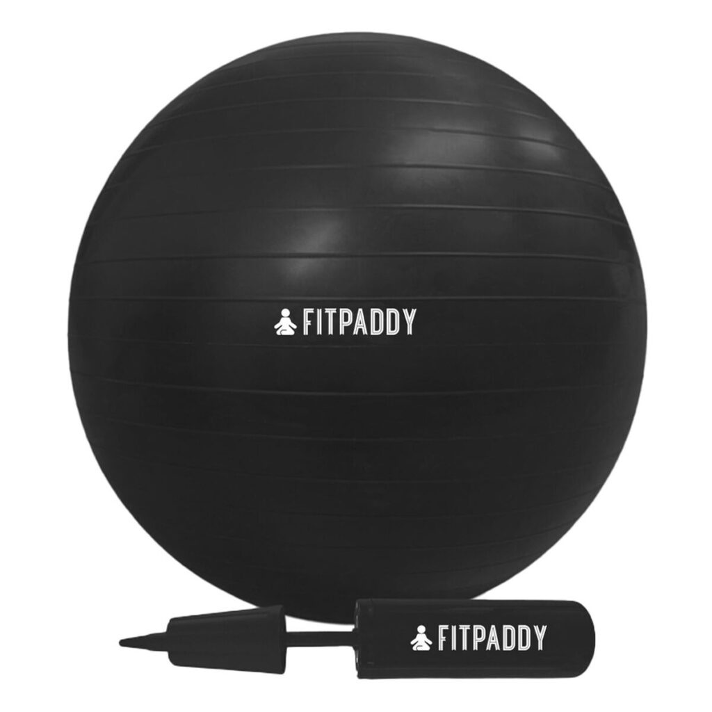 Μπάλα για γιόγκα Fitpaddy Μαύρο