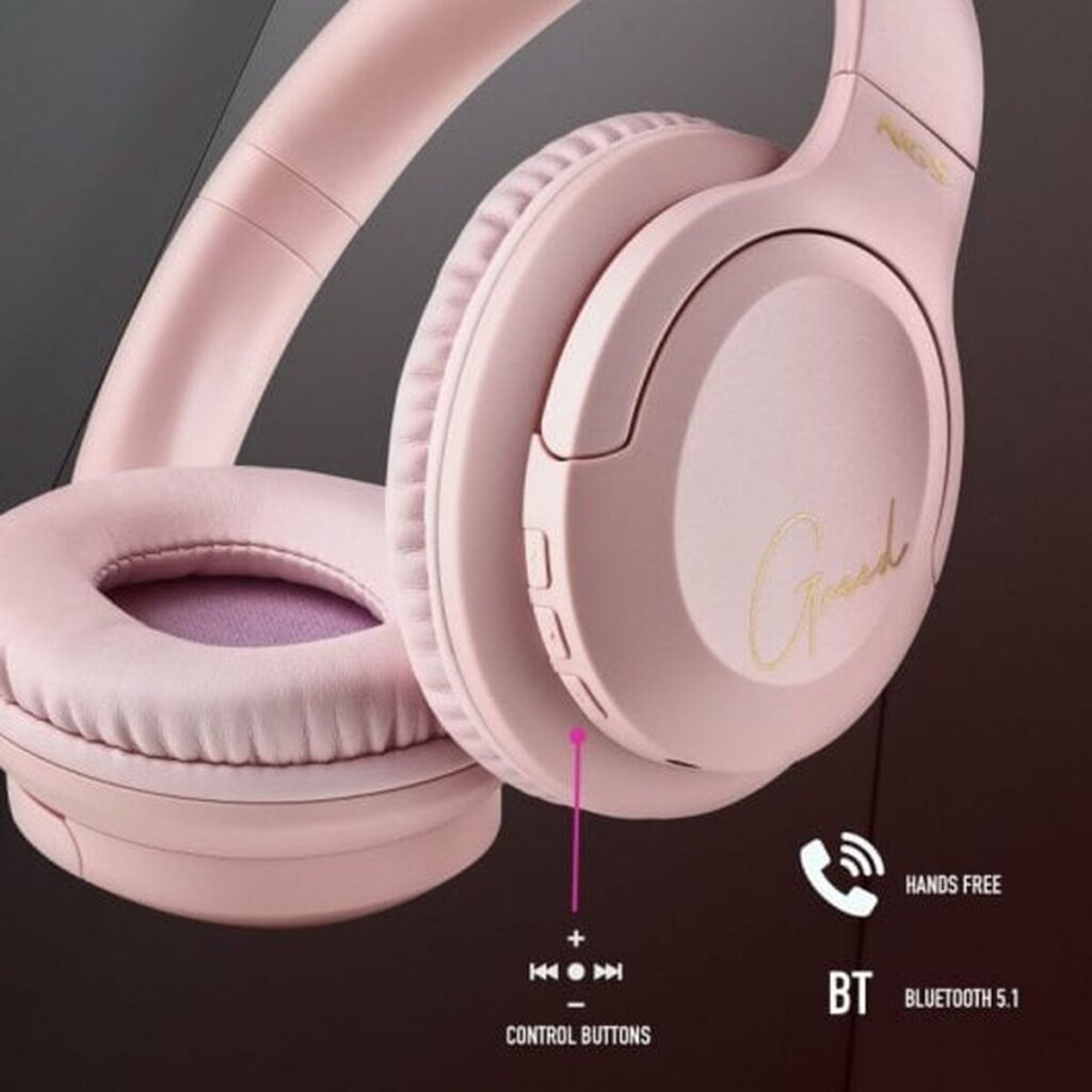 Ακουστικά Bluetooth NGS ARTICA CHILL TEAL Ροζ (1 μονάδα)