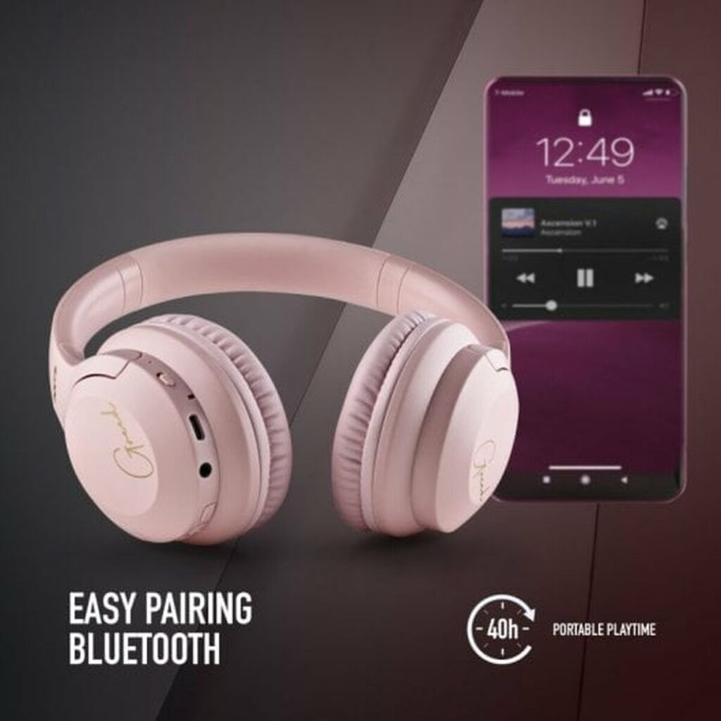 Ακουστικά Bluetooth NGS ARTICA CHILL TEAL Ροζ (1 μονάδα)