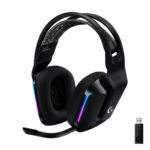 Ακουστικά με Μικρόφωνο για Gaming Logitech G733 Lightspeed Headset Μαύρο