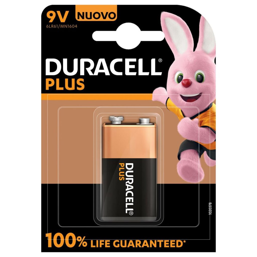 Αλκαλική Μπαταρία DURACELL 9 V