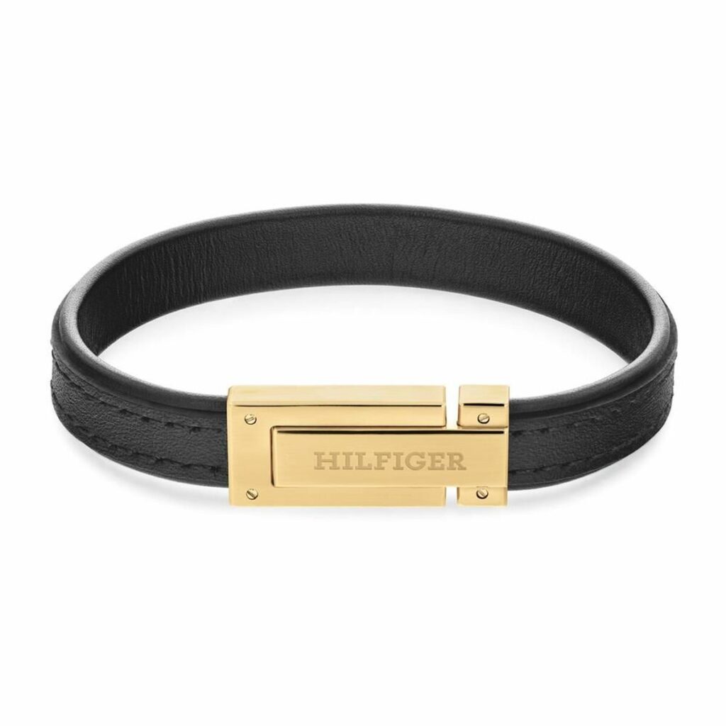 Ανδρικά Βραχιόλια Tommy Hilfiger 2790561 Δέρμα 19 cm