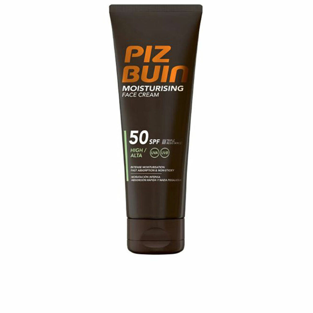 Αντιηλιακό Προσώπου Piz Buin MOISTURISING Spf 50+ 50 ml
