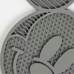 Αντιολισθητικό χαλί Mickey Mouse Μαύρο