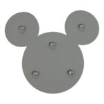Αντιολισθητικό χαλί Mickey Mouse Μαύρο