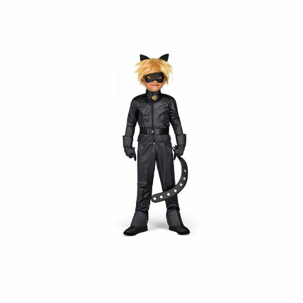 Αποκριάτικη Στολή για Παιδιά My Other Me Cat Noir 6-8 Ετών Μαύρο