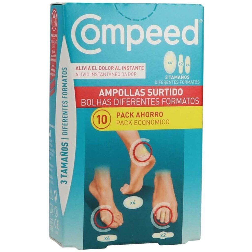 Αυτοκόλλητα για φουσκάλες Compeed 10 Τεμάχια