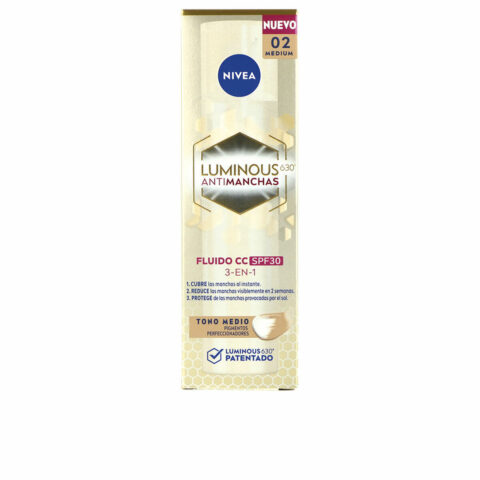CC Cream Nivea LUMINOUS 630º μέσο Spf 30 40 ml
