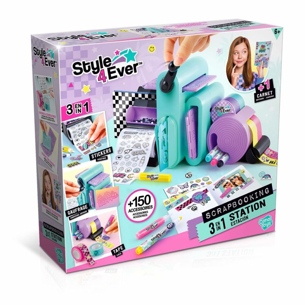 Χειροτεχνικό Παιχνίδι Canal Toys Scrapbooking 34 x 8 x 31 cm