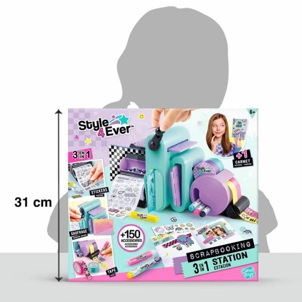 Χειροτεχνικό Παιχνίδι Canal Toys Scrapbooking 34 x 8 x 31 cm