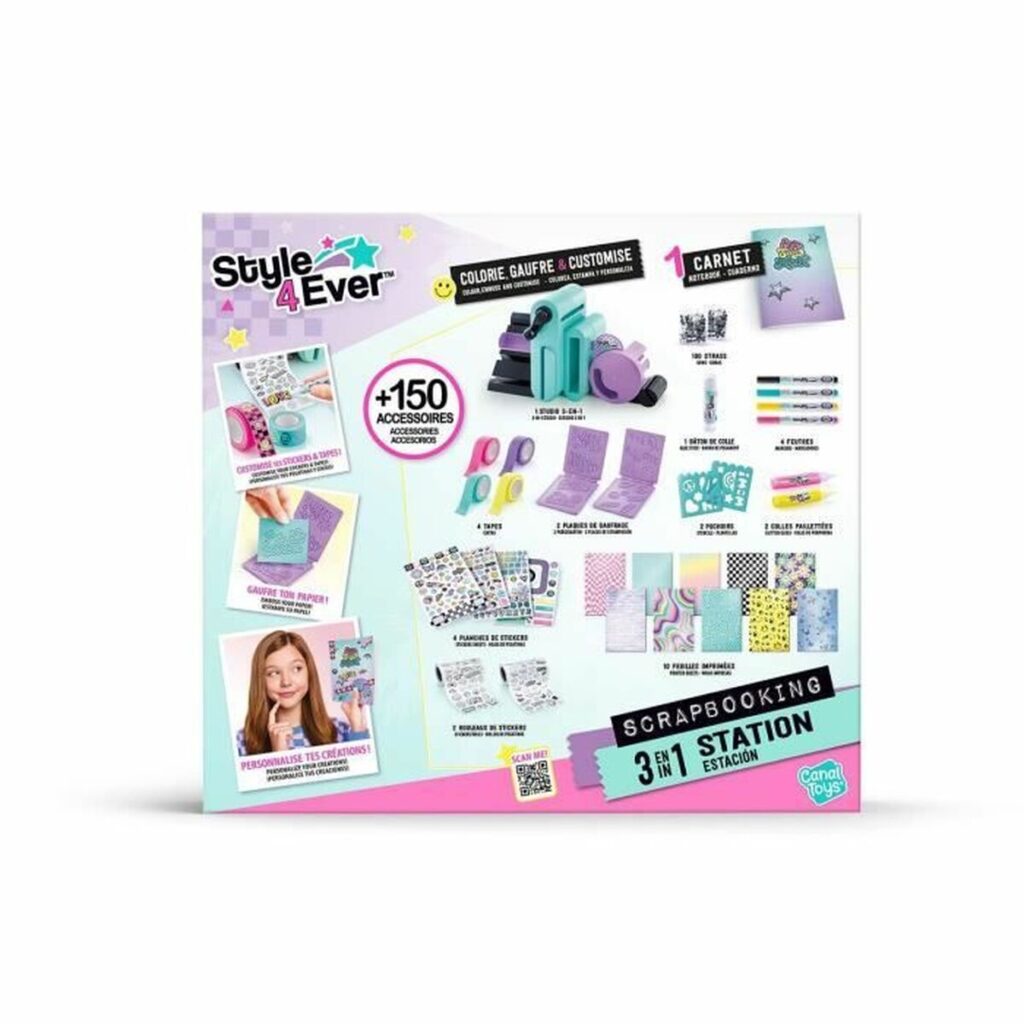 Χειροτεχνικό Παιχνίδι Canal Toys Scrapbooking 34 x 8 x 31 cm