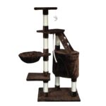 Δέντρο για γάτες Gloria 55 x 40 x 120 cm Καφέ Ξύλο χαρτί Σιζάλ
