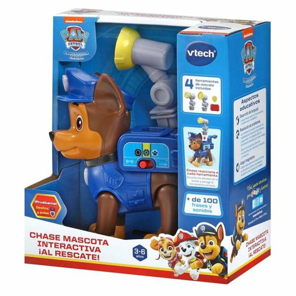 Διαδραστικό Kατοικίδιο ζώο The Paw Patrol Chase 16 x 12 x 8 cm