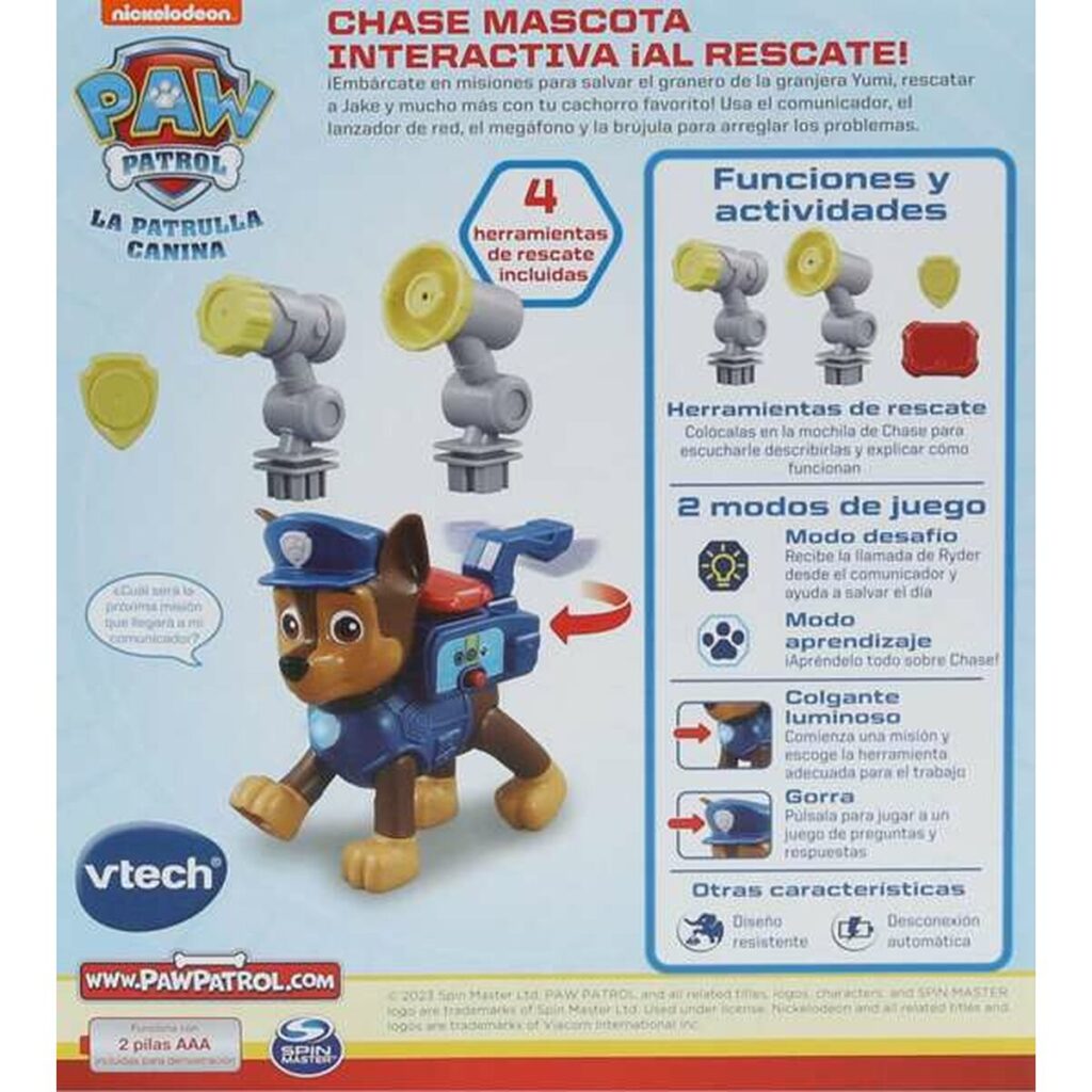 Διαδραστικό Kατοικίδιο ζώο The Paw Patrol Chase 16 x 12 x 8 cm