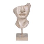 Διακοσμητική Φιγούρα Μπεζ Πρόσωπο 12,5 x 13,5 x 27,5 cm