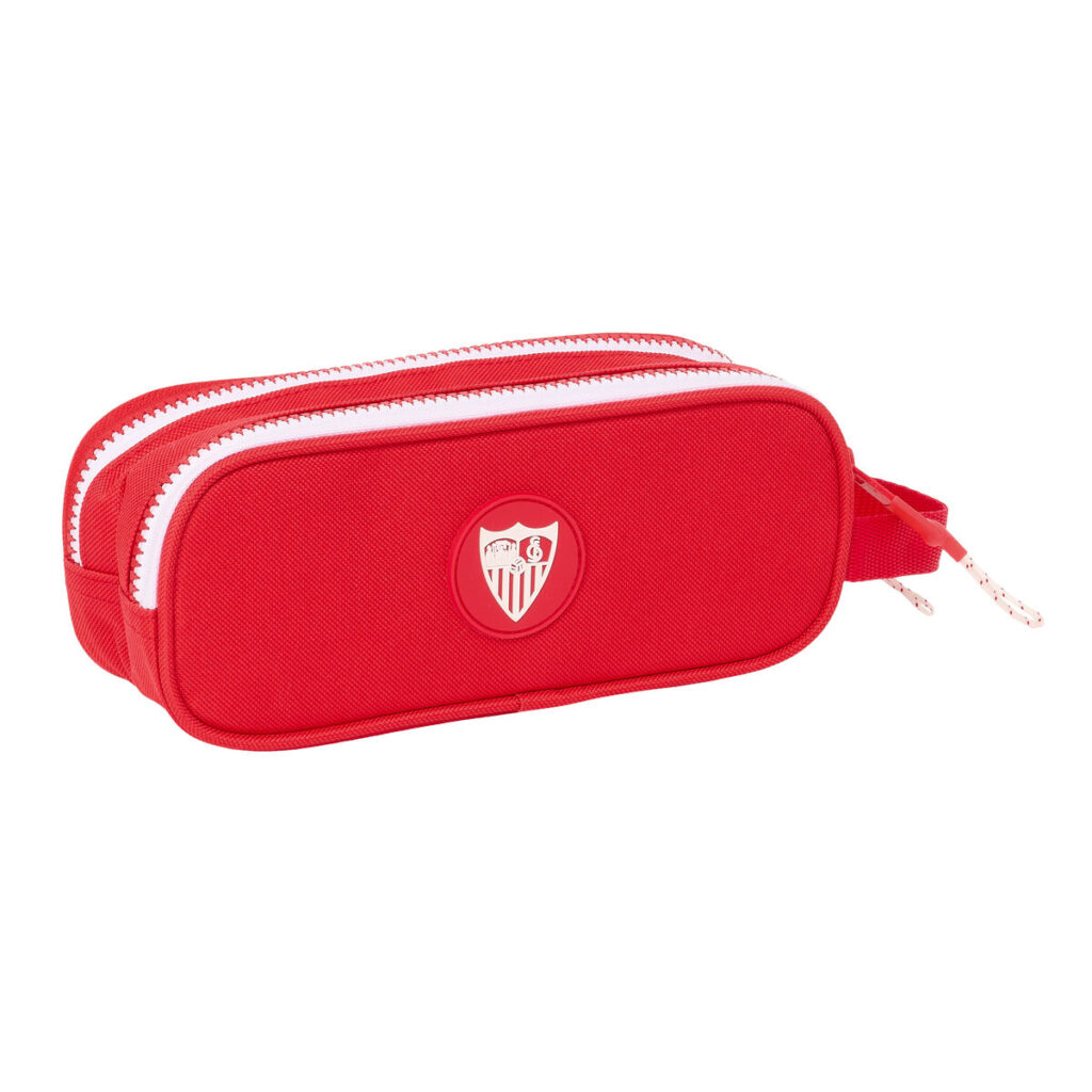 Διπλή Κασετίνα Sevilla Fútbol Club Κόκκινο 21 x 8 x 6 cm