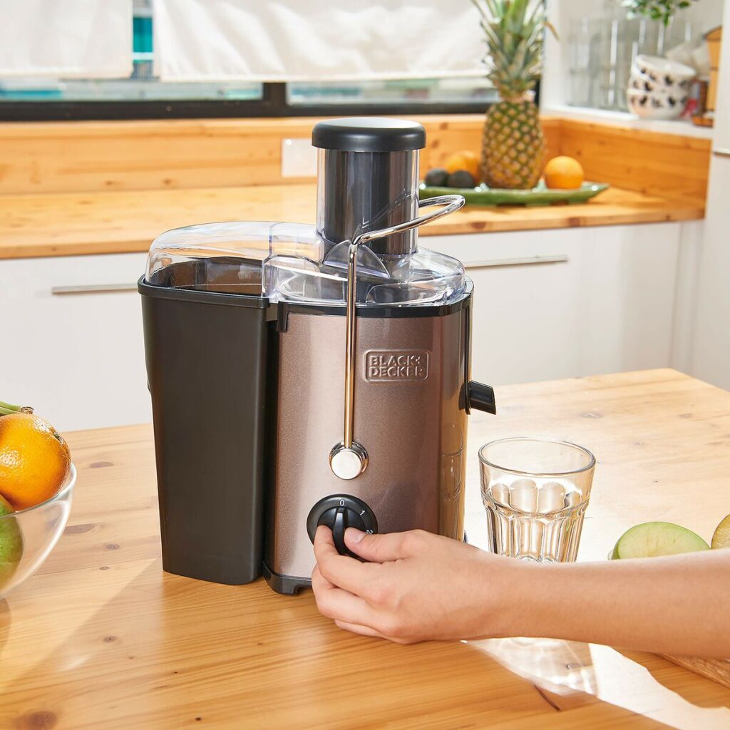Εκκαθαριστής Black & Decker 1,2 L 600 W Μαύρο Γκρι