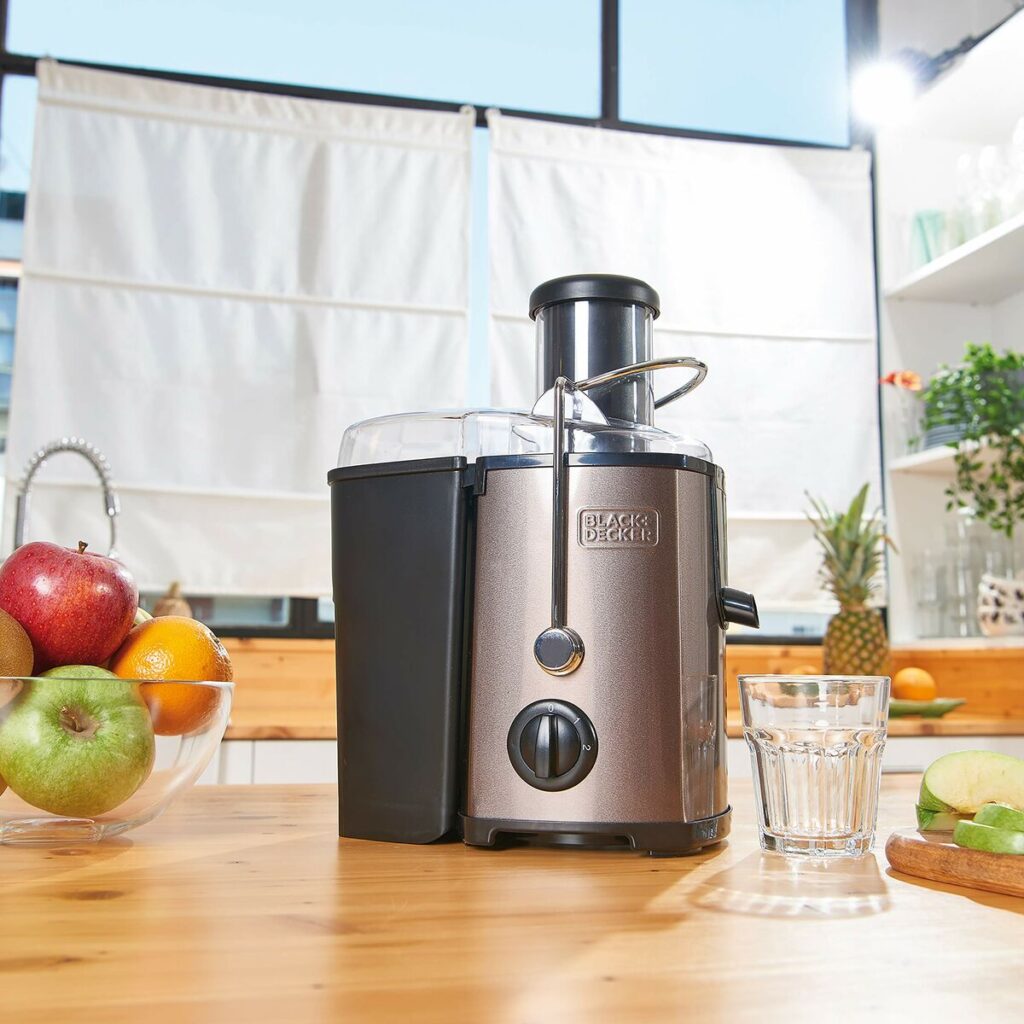 Εκκαθαριστής Black & Decker 1,2 L 600 W Μαύρο Γκρι