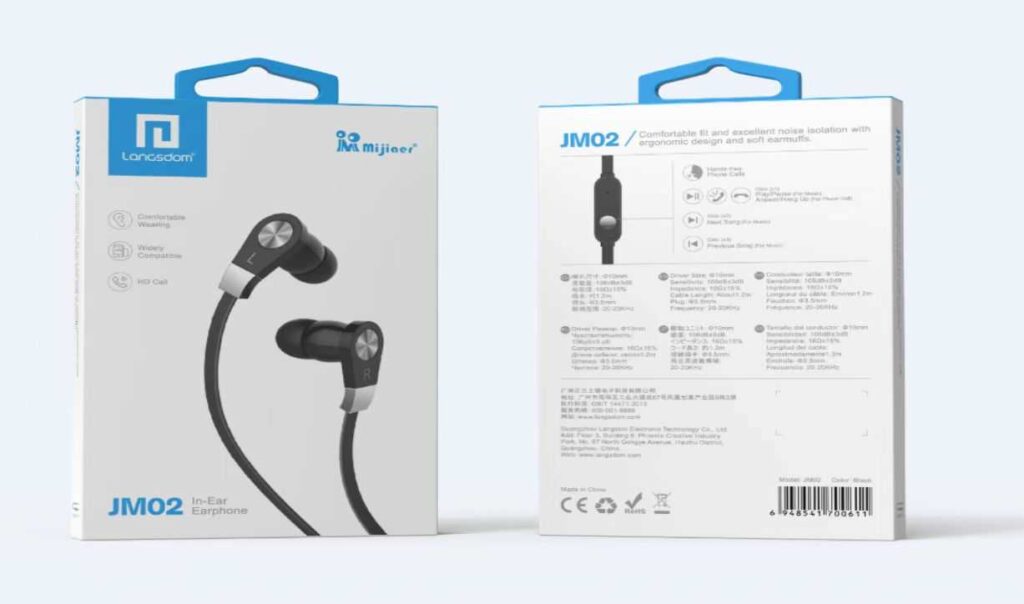 Ενσύρματα ακουστικά - JM-02 - 700598 - White