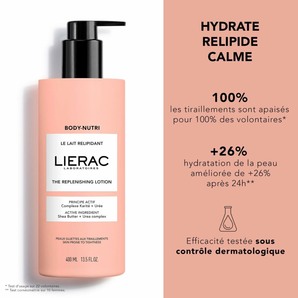 Ενυδατικό Γαλάκτωμα Σώματος Lierac BODY-NUTRI 400 ml