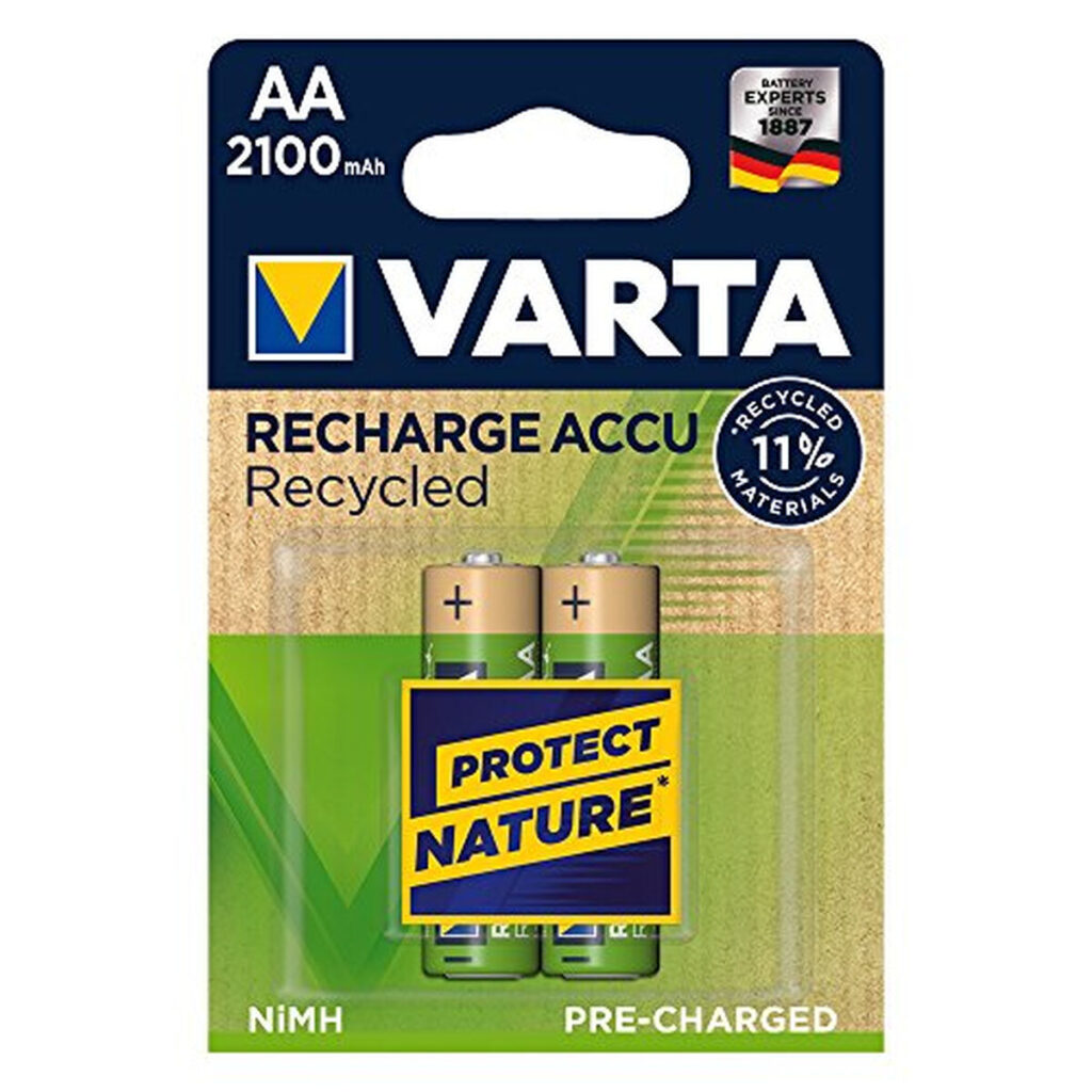 Επαναφορτιζόμενες Μπαταρίες Varta 56816 2100 mAh 1 V AA