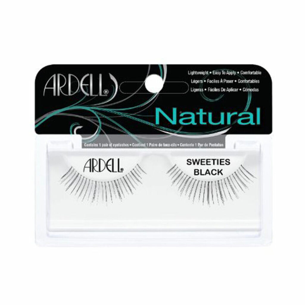 False Set Βλεφαρίδων Ardell Natural Sweeties black