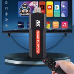 Φορητή κονσόλα παιχνιδιών Stick & TV Box με 2 χειριστήρια - Q9 MAX - 812341