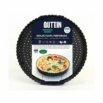 Φόρμα για Κέικ Quttin 28 x 3 cm Διάτρητο Αποσπώμενο (12 Μονάδες)