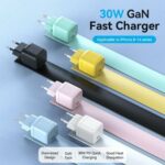Φορτιστής Τοίχου Vention FAKW0-EU 30 W USB-C Κίτρινο