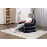 Φουσκωτή Καρέκλα Bestway 191 x 38 x 25 cm Μαύρο
