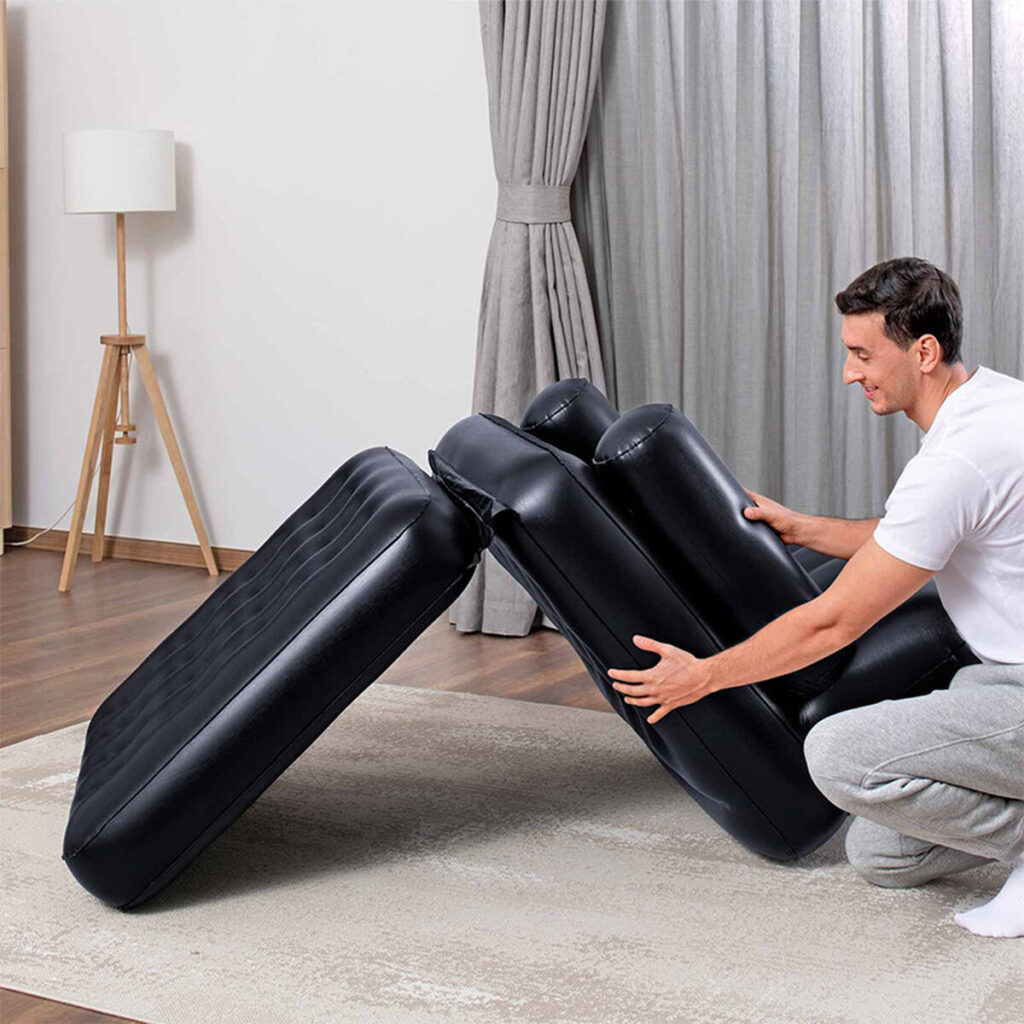 Φουσκωτή Καρέκλα Bestway 191 x 38 x 25 cm Μαύρο