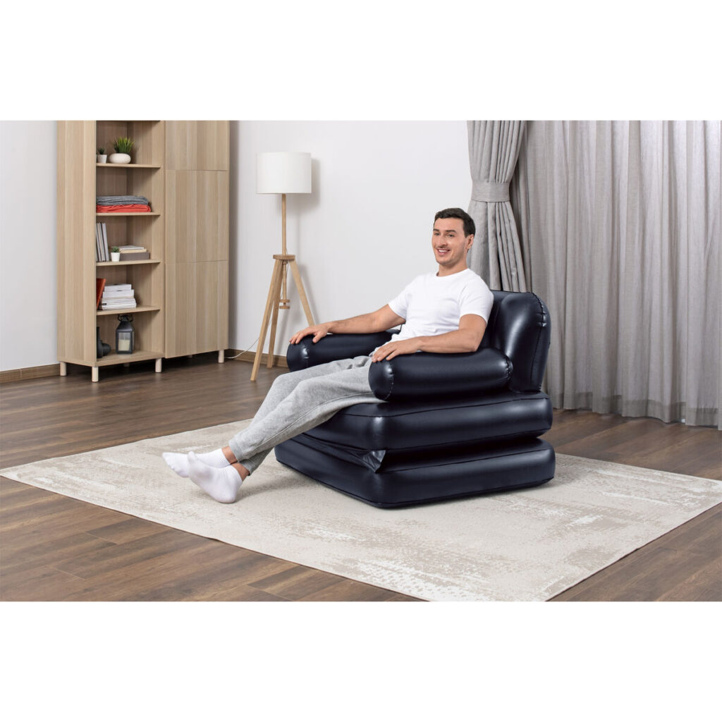 Φουσκωτή Καρέκλα Bestway 191 x 38 x 25 cm Μαύρο