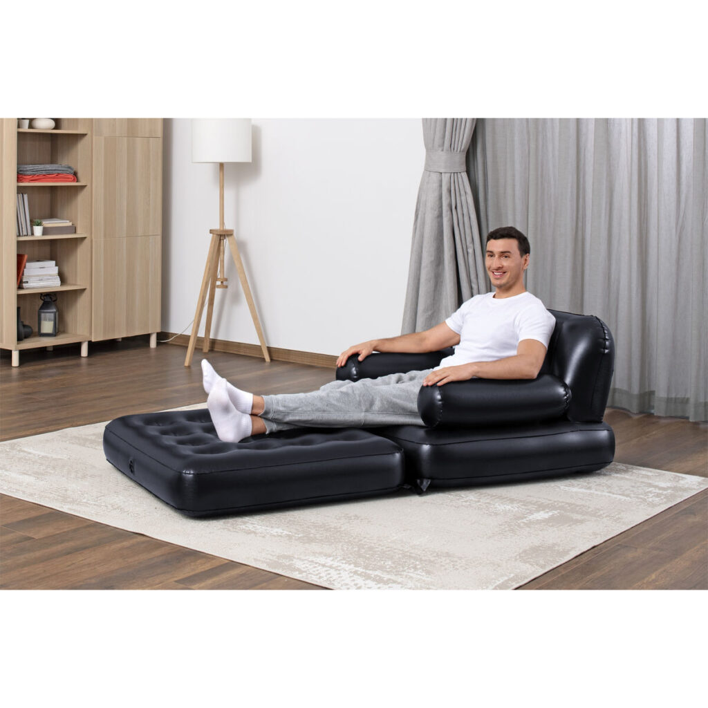 Φουσκωτή Καρέκλα Bestway 191 x 38 x 25 cm Μαύρο