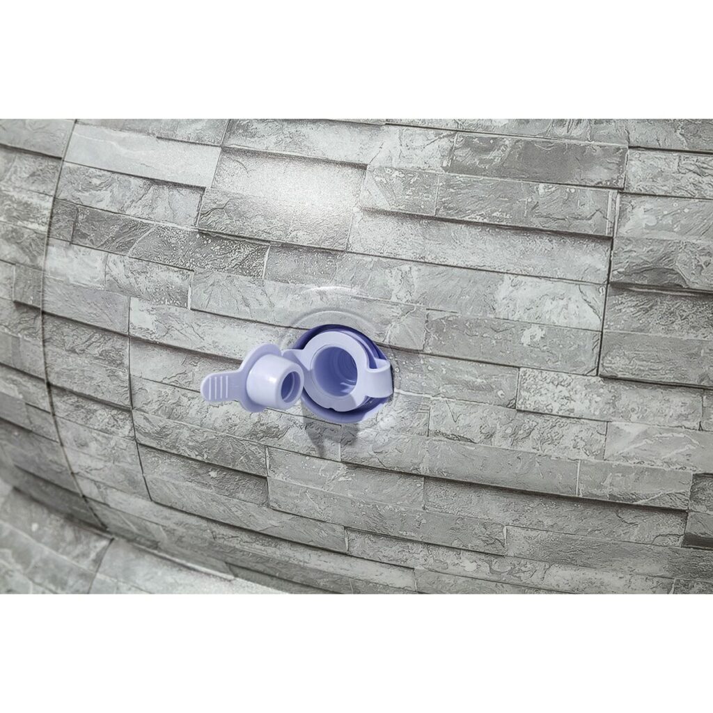 Φουσκωτή Πισίνα Bestway Γκρι 213 x 206 x 53 cm