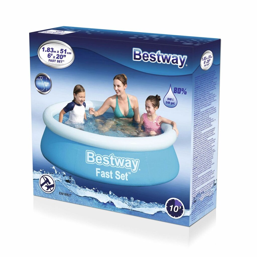 Φουσκωτή Πισίνα Bestway Μπλε 940 L 183 X 51 cm