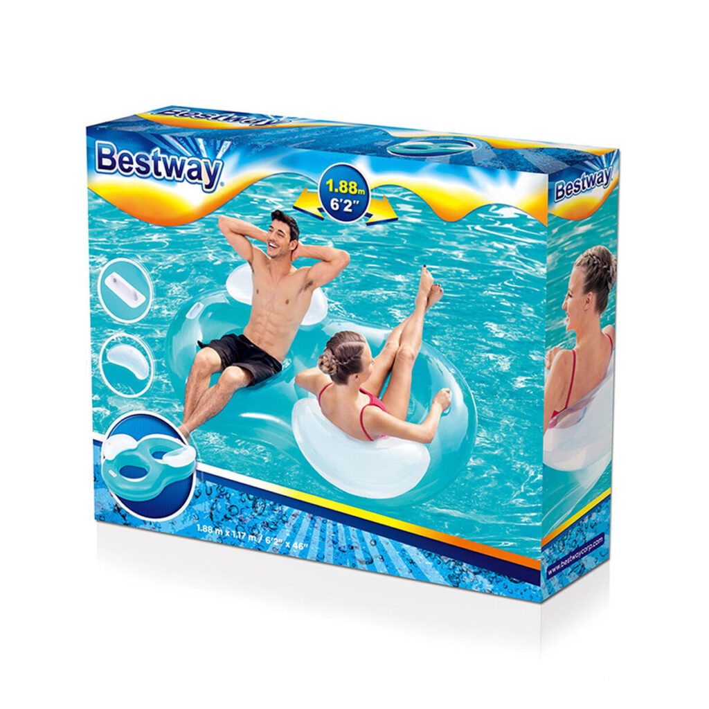 Φουσκωτή ρόδα Bestway 188 x 117 cm Διπλή