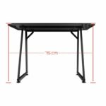 Γραφείο GAMING DRIFT DRDZ75 Μαύρο Μαύρο/Κόκκινο 100 x 60 cm