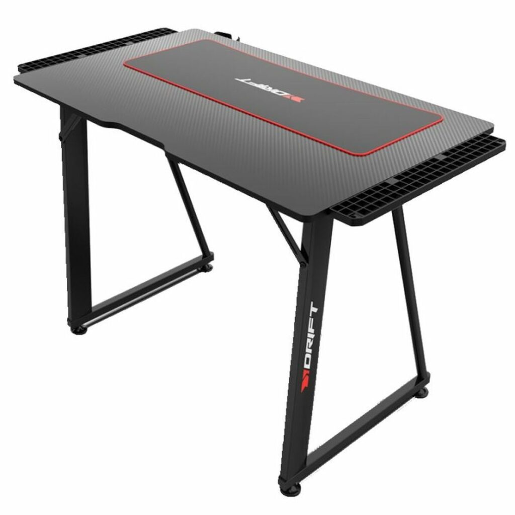 Γραφείο GAMING DRIFT DRDZ75 Μαύρο Μαύρο/Κόκκινο 100 x 60 cm
