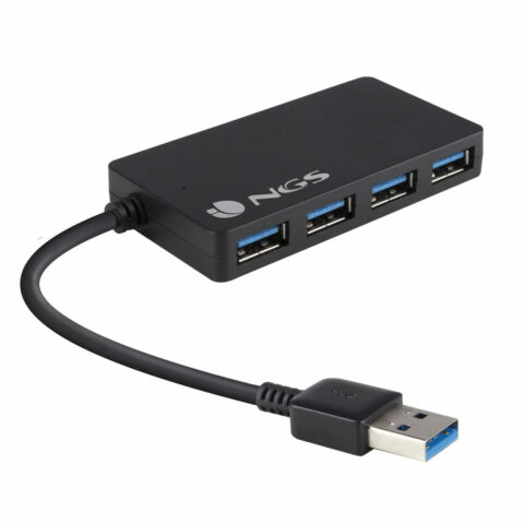 Hub USB 4 Θύρες NGS iHub 3.0 Μαύρο