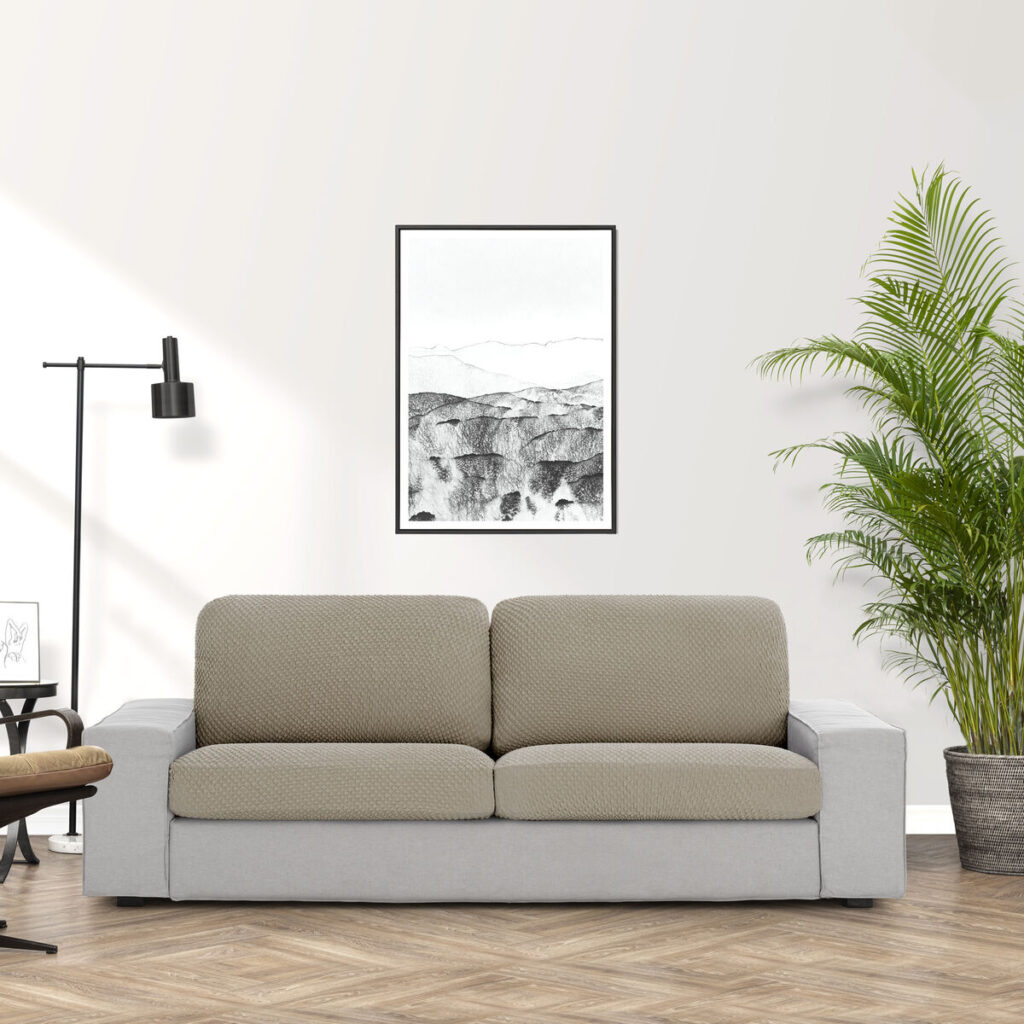 Κάλυψη μαξιλαριού Eysa THOR Μπεζ 85 x 15 x 100 cm Καναπές
