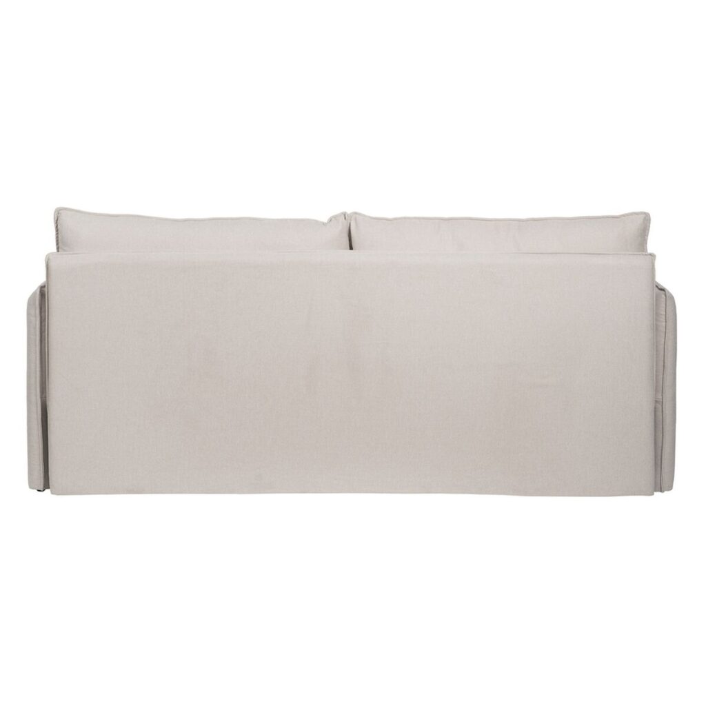 Καναπές Μπεζ πολυεστέρας λινό 210 x 93 x 95 cm