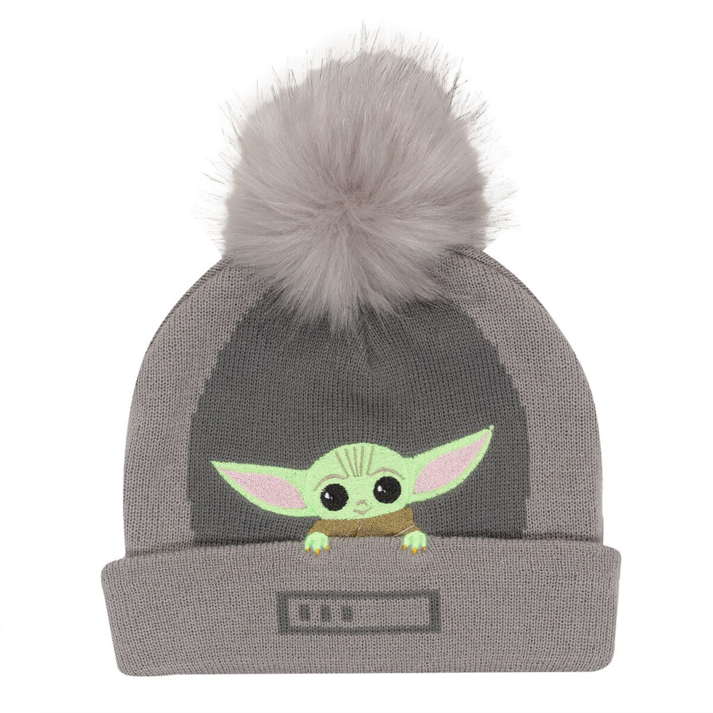 Καπέλο The Mandalorian Grogu In The Crib Beanie Γκρι