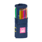 Κασετίνα Benetton Damero Ναυτικό Μπλε 7 x 20 x 7 cm 27 Τεμάχια