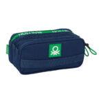Κασετίνα Benetton Green Ναυτικό Μπλε 21,5 x 10 x 8 cm