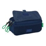 Κασετίνα Benetton Green Ναυτικό Μπλε 21,5 x 10 x 8 cm